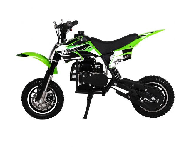 DB01 50cc 2-Stroke Kids Gas Dirt Bike (Green)